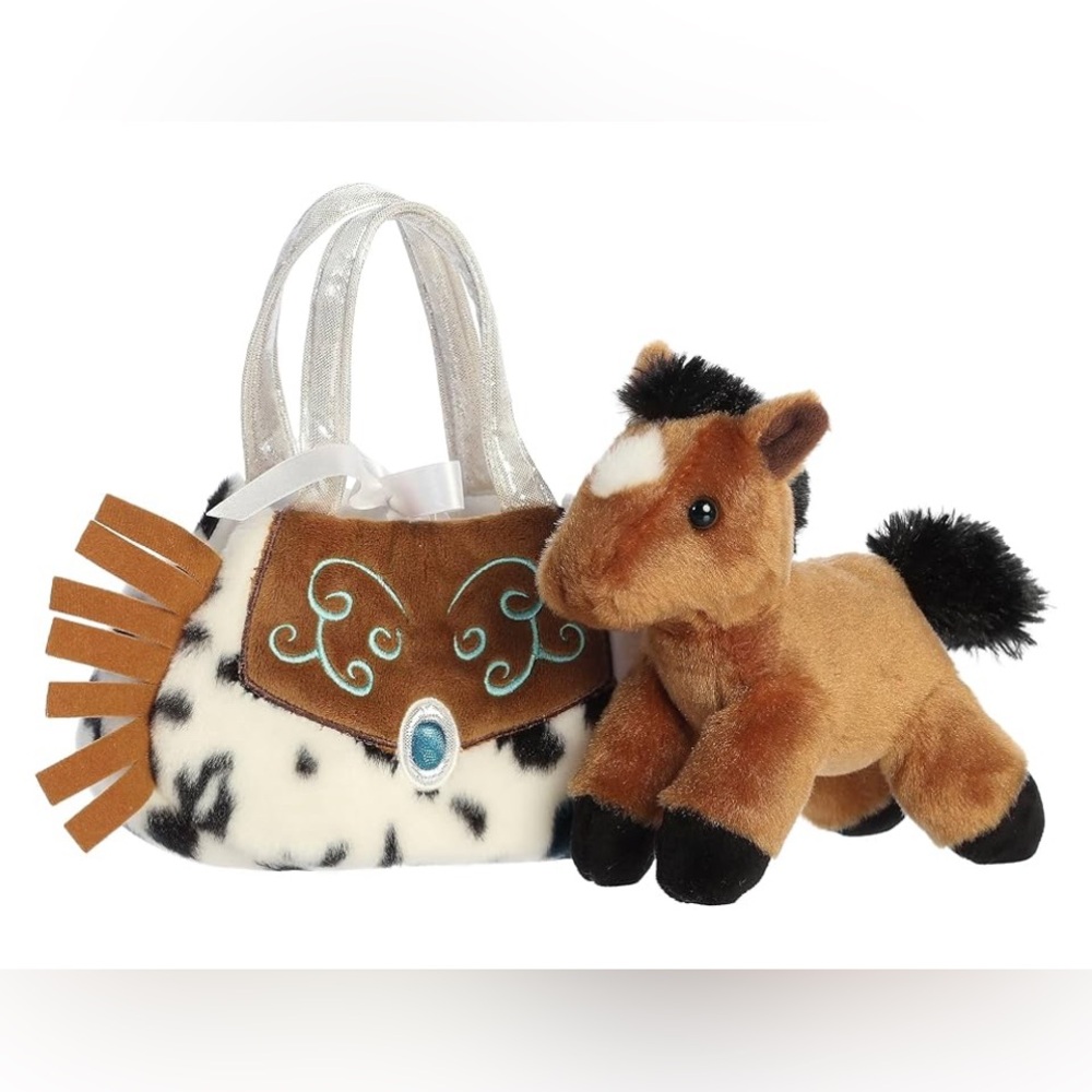 Aurora® Fashionable Fancy Pal Western Fringe Stuffed Horse Toy